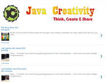 Tablet Screenshot of javacreativity.com